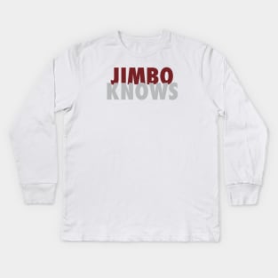 Jimbo Knows Kids Long Sleeve T-Shirt